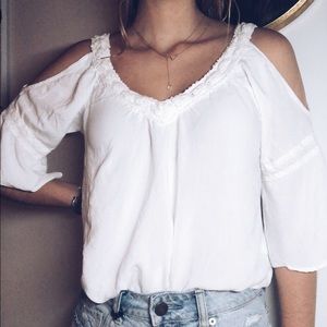 Staring At Stars White blouse